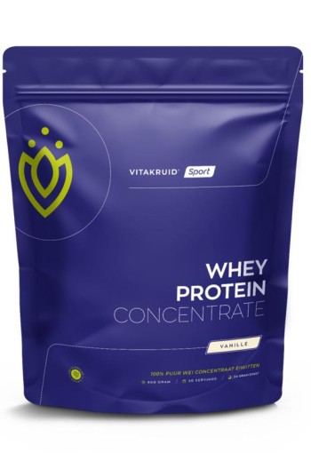 Vitakruid Whey protein concentrate vanille (900 Gram)