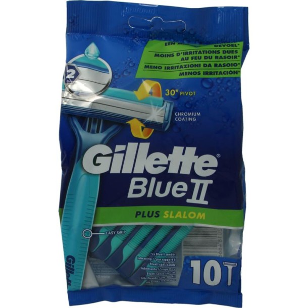 Gillette Blue II wegwerpmesjes (10 Stuks)