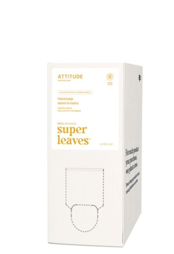 Attitude Super leaves handzeep olive leaves eco refill (2 Liter)