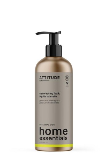 Attitude Afwasmiddel geranium & citroengras (473 Milliliter)