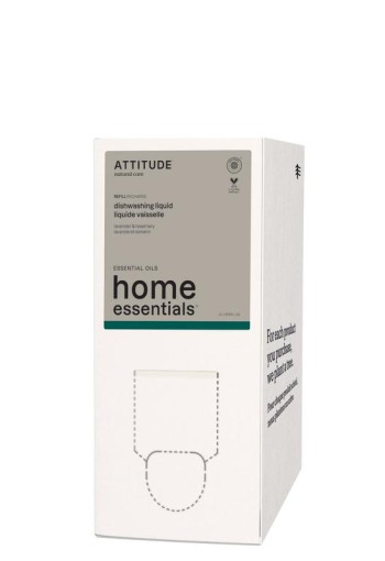 Attitude Afwasmiddel lavendel & rozemarijn refill (2 Liter)