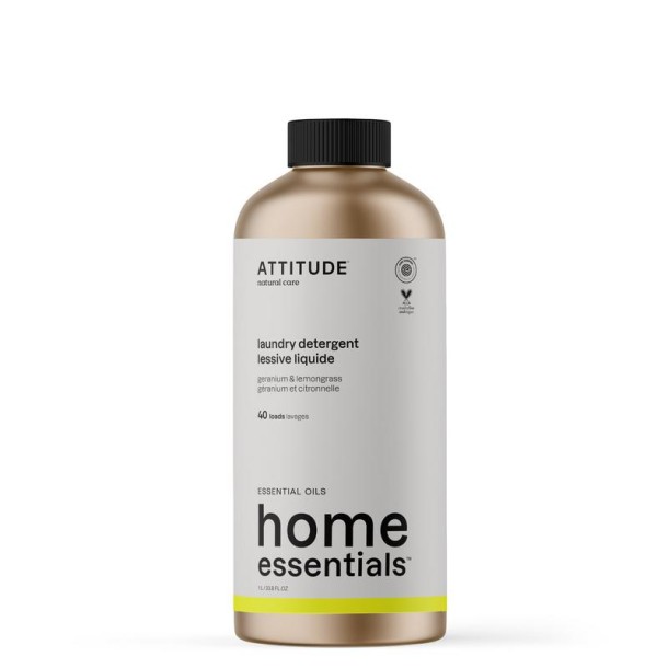 Attitude Wasmiddel geranium & citroengras (1 Liter)