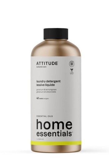 Attitude Wasmiddel geranium & citroengras (1 Liter)