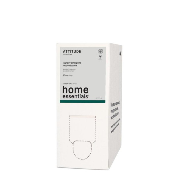Attitude Wasmiddel lavendel & rozemarijn refill (2 Liter)