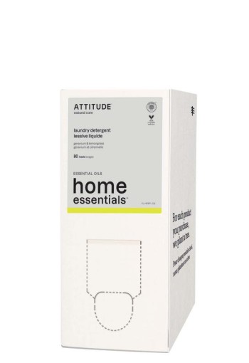 Attitude Wasmiddel geranium & citroengras refill (2 Liter)