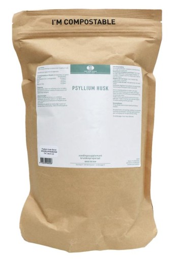 Van der Pigge Psyllium husk afbreekbare navulzak (500 Gram)