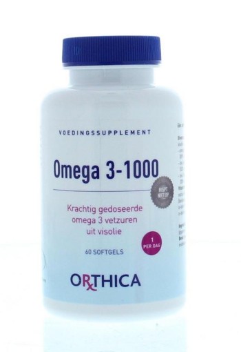 Orthica Omega 3 1000 (60 Softgels)