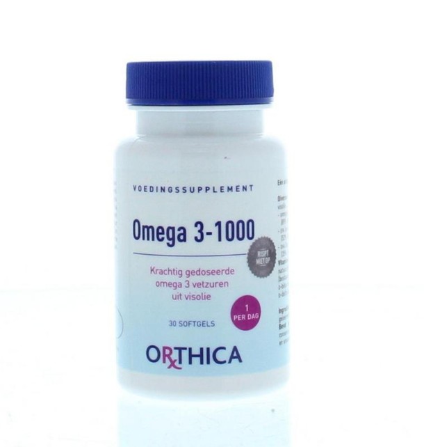 Orthica Omega 3 1000 (30 Softgels)