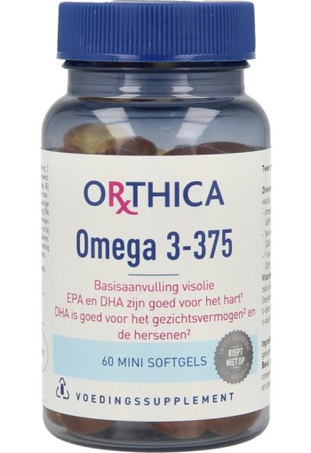 Orthica Omega 3 375 (60 Softgels)