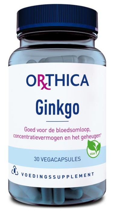 Orthica Ginkgo (30 Vegetarische capsules)