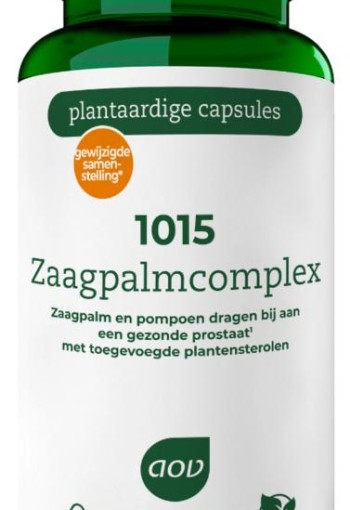 AOV 1015 Zaagpalm complex (60 Vegetarische capsules)
