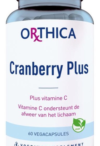 Orthica Cranberry plus (60 Vegetarische capsules)