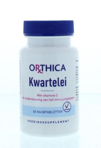 Orthica Kwartelei (60 Zuigtabletten)