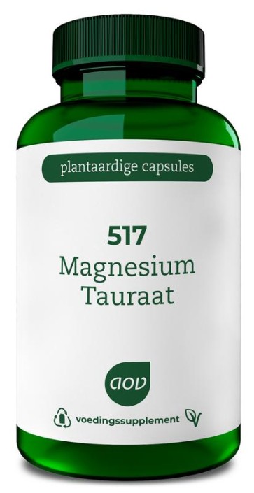 AOV 517 Magnesium tauraat (90 Vegetarische capsules)