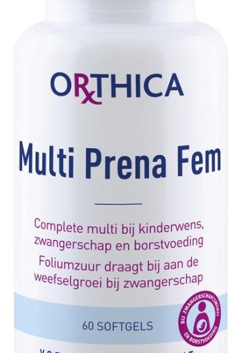 Orthica Multi prena fem (60 Softgels)