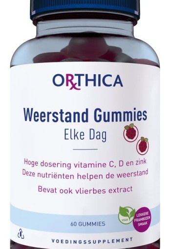 Orthica Weerstand elke dag (60 Gummies)