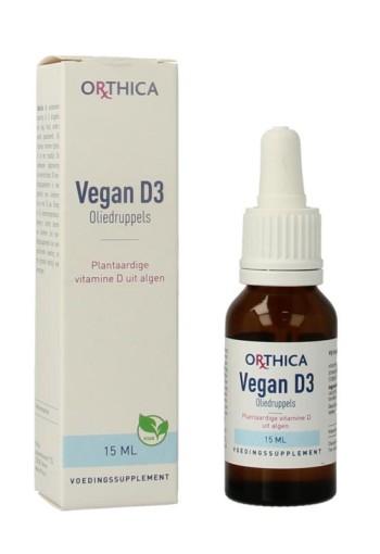 Orthica Vegan D3 olie druppels (15 Milliliter)