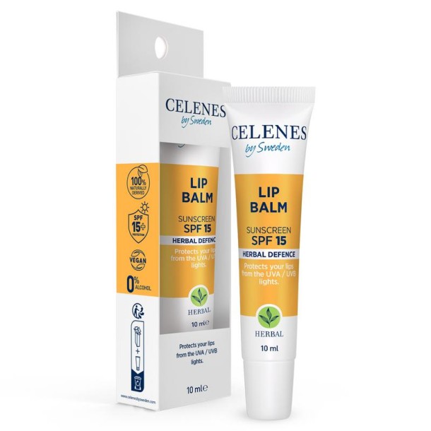 Celenes Herbal lipbalm SPF15 (10 Milliliter)