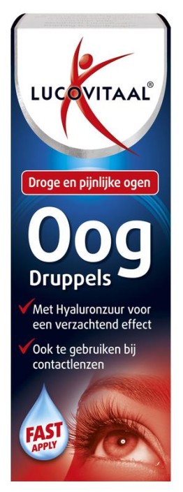 Lucovitaal Oogdruppels droge pijnlijke ogen (10 Milliliter)