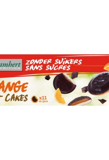 Damhert Soft cakes orange suikervrij (140 Gram)