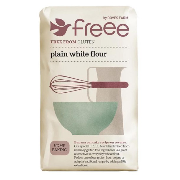 Doves Farm Witte bloem glutenvrij (1 Kilogram)
