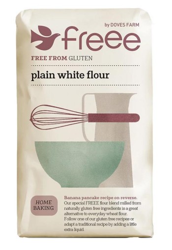 Doves Farm Witte bloem glutenvrij (1 Kilogram)