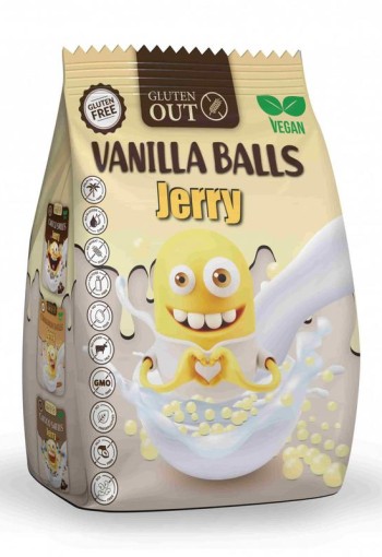 Gluten Out Jerry vanille balls glutenvrij (375 Gram)