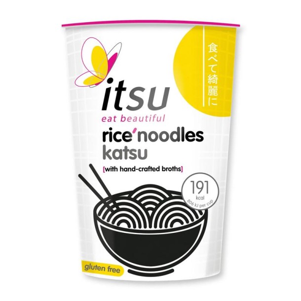 Itsu Katsu rice noodles cup glutenvrij (63 Gram)