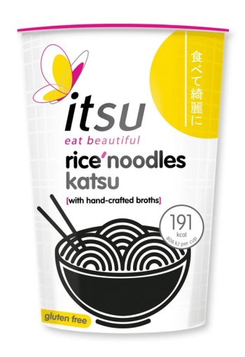 Itsu Katsu rice noodles cup glutenvrij (63 Gram)