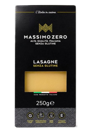 Massimo Zero Lasagne glutenvrij (250 Gram)