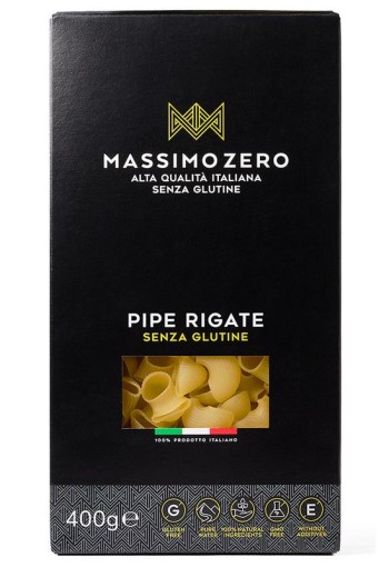 Massimo Zero Pipe rigate glutenvrij (400 Gram)