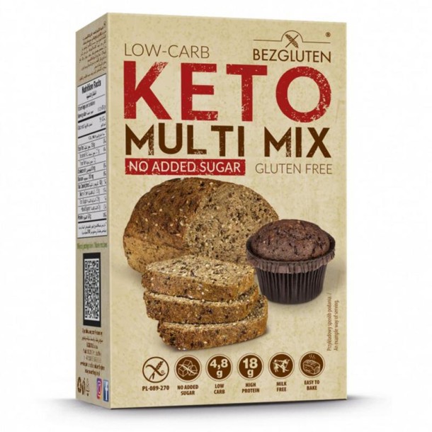 Bezgluten Multi mix keto glutenvrij (250 Gram)