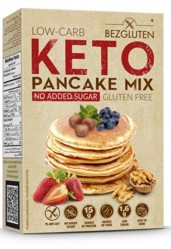 Bezgluten Pancake mix keto glutenvrij (150 Gram)
