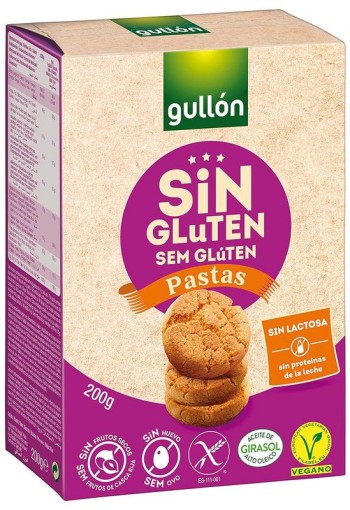 Gullon Cookies glutenvrij (200 Gram)