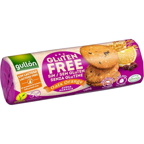 Gullon Oats & orange glutenvrij (180 Gram)