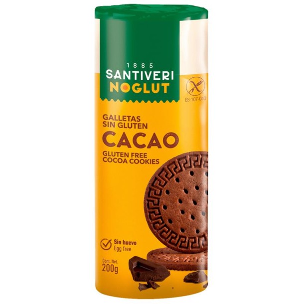 Santiveri Digestive cacao glutenvrij (200 Gram)