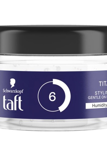Taft Power gel titane pot (250 Milliliter)