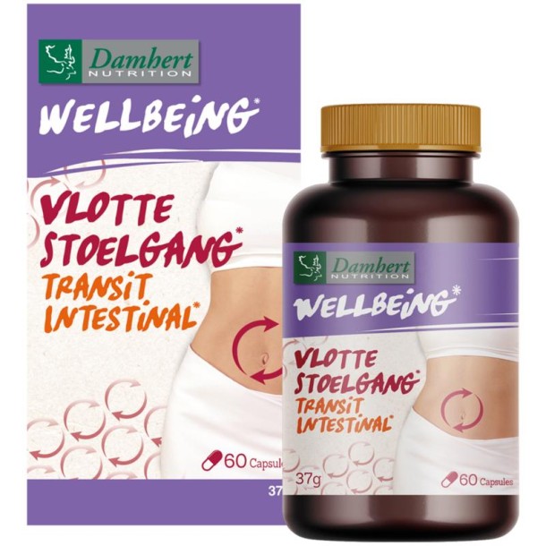 Damhert Wellbeing vlotte stoelgang (60 Capsules)