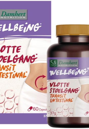 Damhert Wellbeing vlotte stoelgang (60 Capsules)