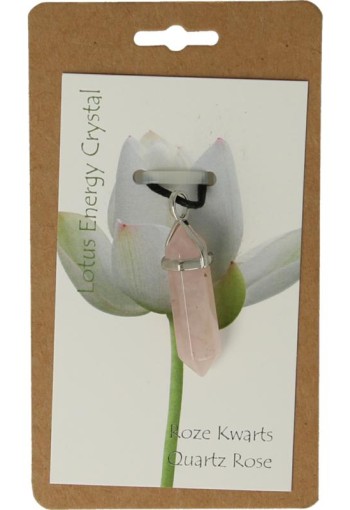 Steengoed Energiekristal roze kwarts (1 Stuks)