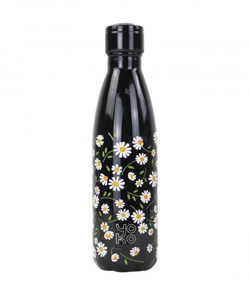 Yoko Drinkfles daisy isotherm 500ml (1 Stuks)