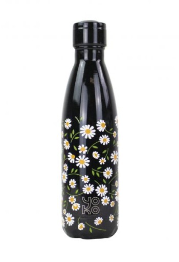 Yoko Drinkfles daisy isotherm 500ml (1 Stuks)