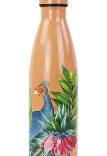 Yoko Drinkfles botanique pauw isotherm 500ml (1 Stuks)