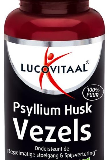 Lucovitaal Psyllium husk vezels (60 Capsules)