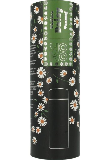 Yoko Drinkfles daisy met theefilter isotherm 350ml (1 Stuks)