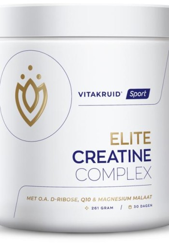 Vitakruid Elite Creatine Complex D-Ribose, Q10 & Magnesium (261 Gram)