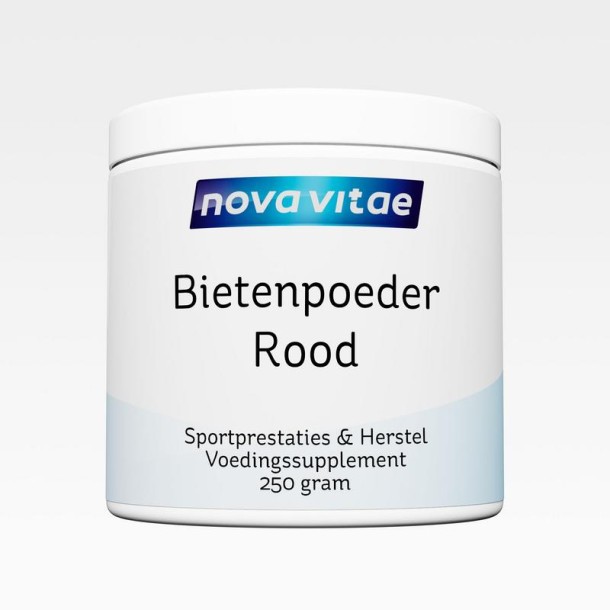 Nova Vitae Rode bietenpoeder (250 Gram)