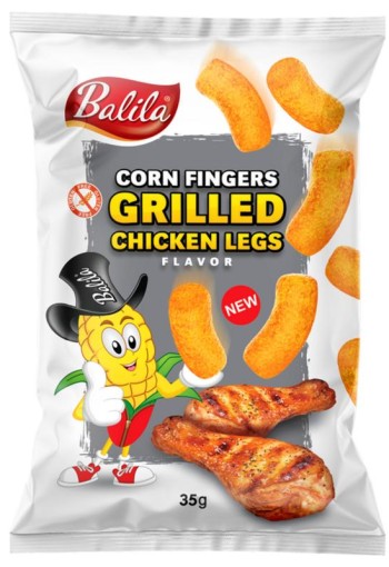 Balila Corn puffs grilled chicken glutenvrij (35 Gram)