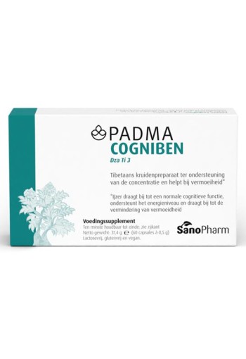 Sanopharm Padma cogniben (60 Capsules)
