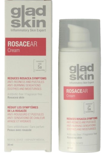 Gladskin Rosacea creme (30 Milliliter)
